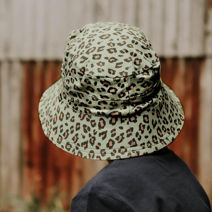 Bedhead Hats L Bedhead Kids Bucket Hat - Leopard