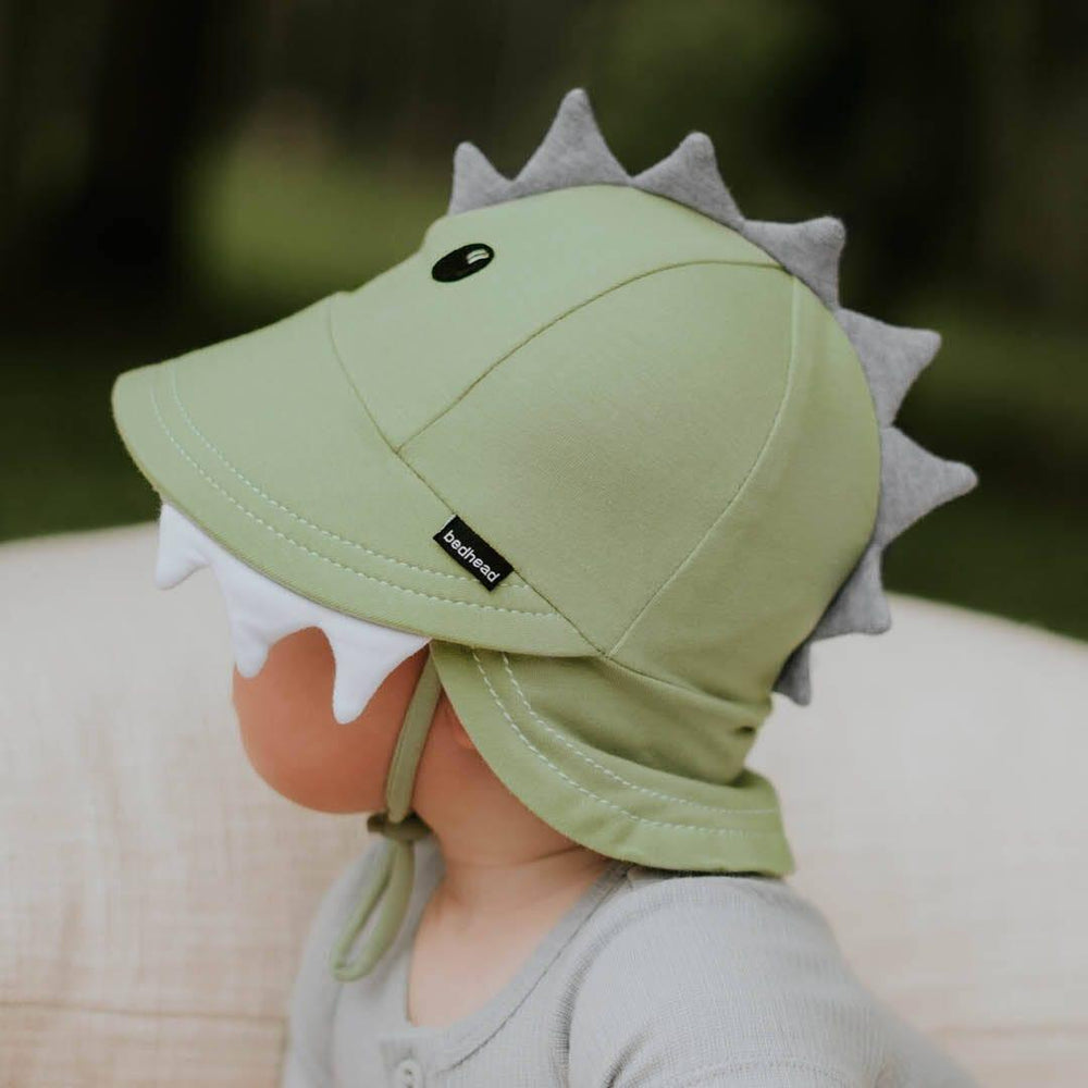 Bedhead Hats Bedhead Legionnarie  Hat - Dinosaur Khaki