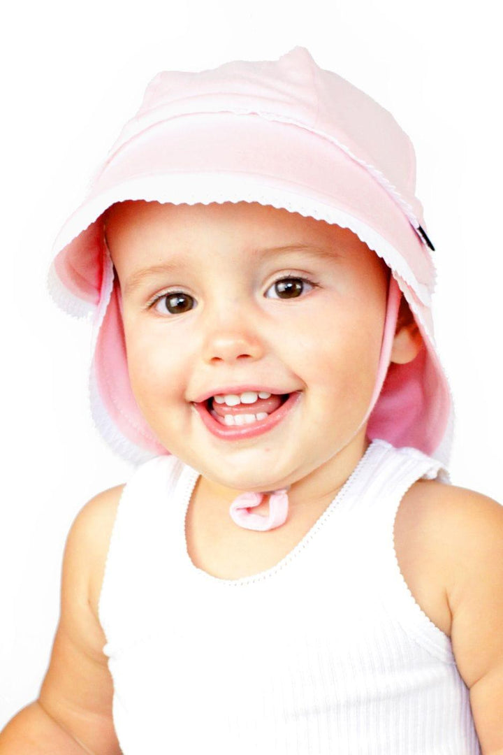 Bedhead Hats Bedhead Legionnarie  Hat - Ruffle Trim 'Blush‘