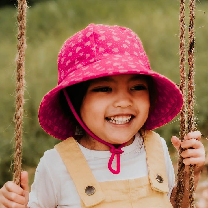 Bedhead Hats L Bedhead Ponytail Bucket Hat - Hearts