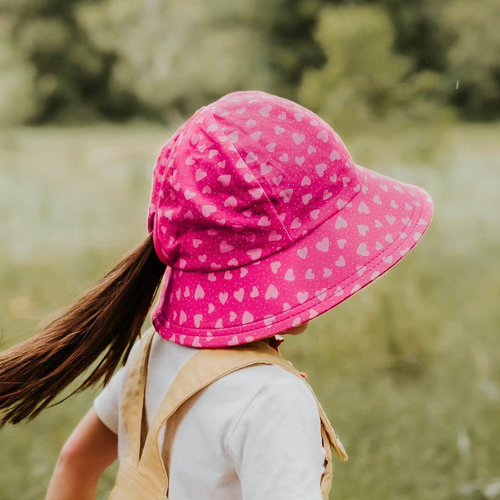 Bedhead Hats L Bedhead Ponytail Bucket Hat - Hearts