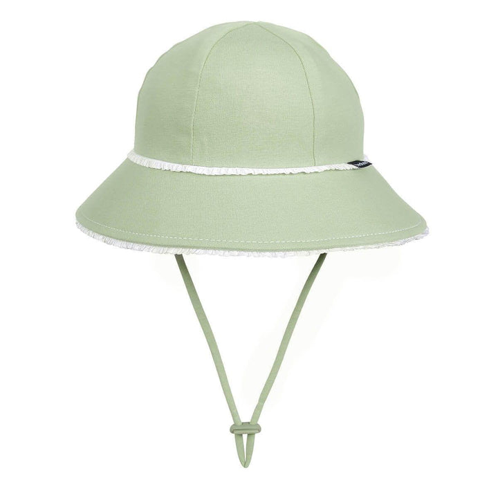 Bedhead Hats L Bedhead Ponytail Bucket Hat - Khaki Ruffle