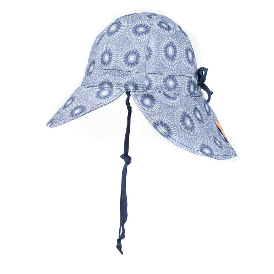 Bedhead Hats XS Bedhead Reversible Baby Flap Sun Hat-Norman/Indigo