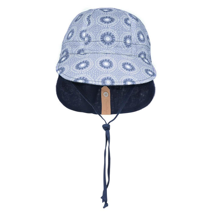 Bedhead Hats XS Bedhead Reversible Baby Flap Sun Hat-Norman/Indigo