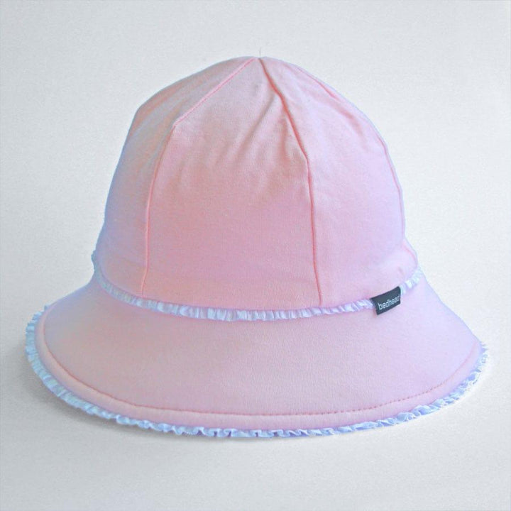 Bedhead Hats Bedhead Toddler Bucket Hat - Blush Ruffle Trim