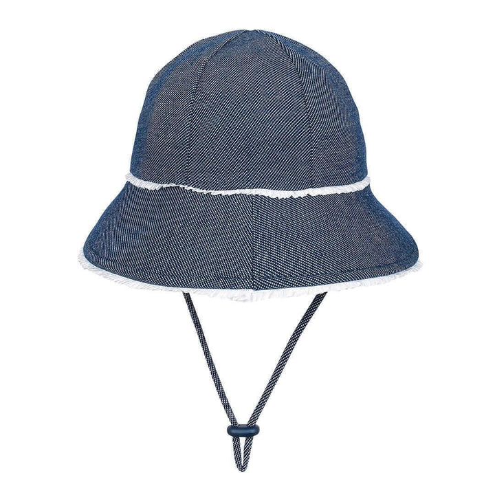 Bedhead Hats S Bedhead Toddler Bucket Hat - Denim Ruffle Trim