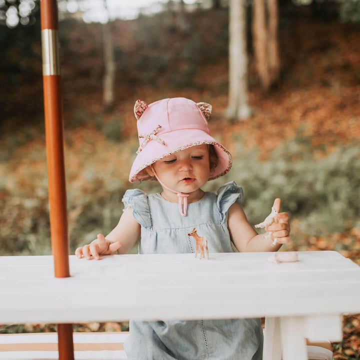 Bedhead Hats Bedhead Toddler Bucket Hat - Kitty Blush