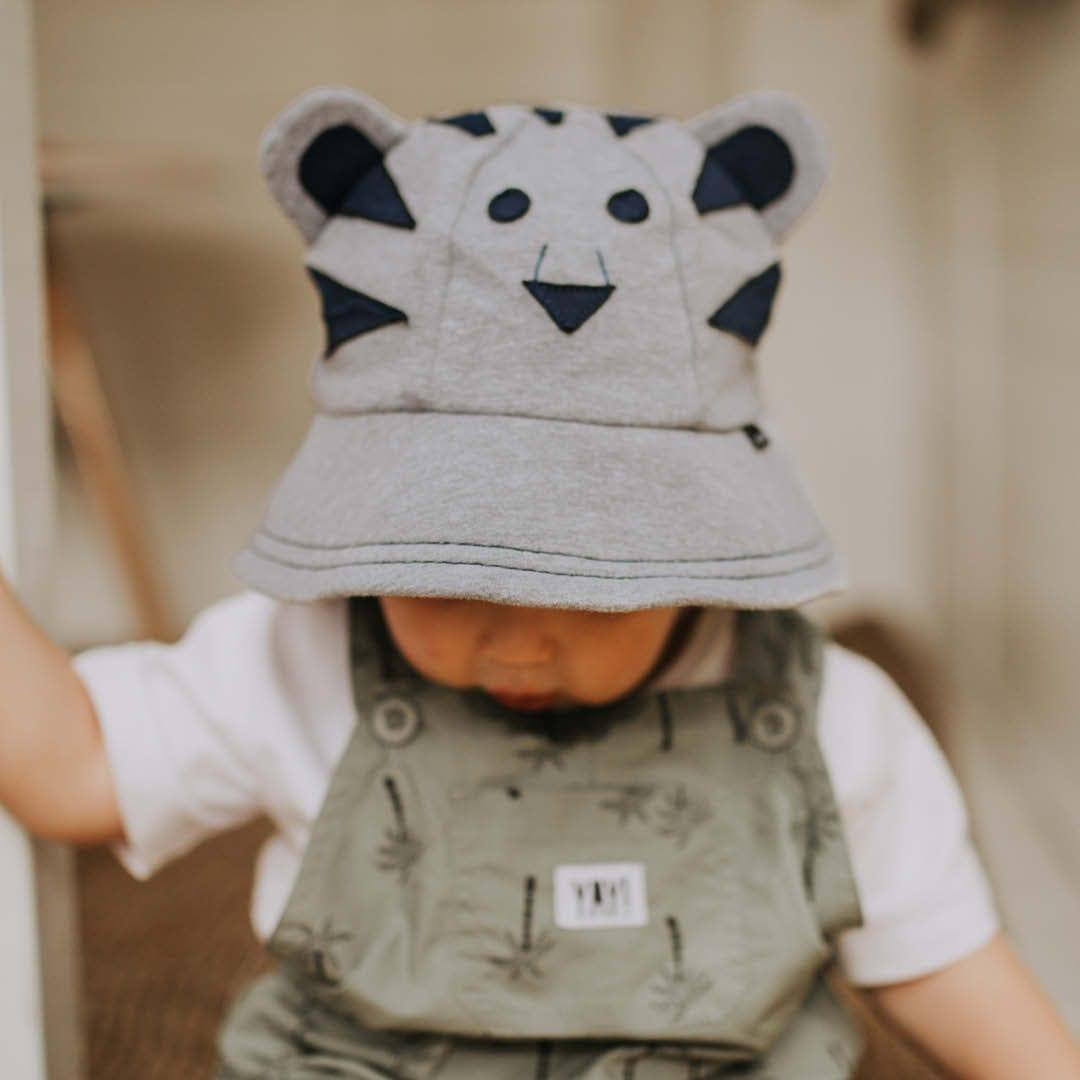 Bedhead Hats Bedhead Toddler Bucket Hat - Tiger Grey Marle