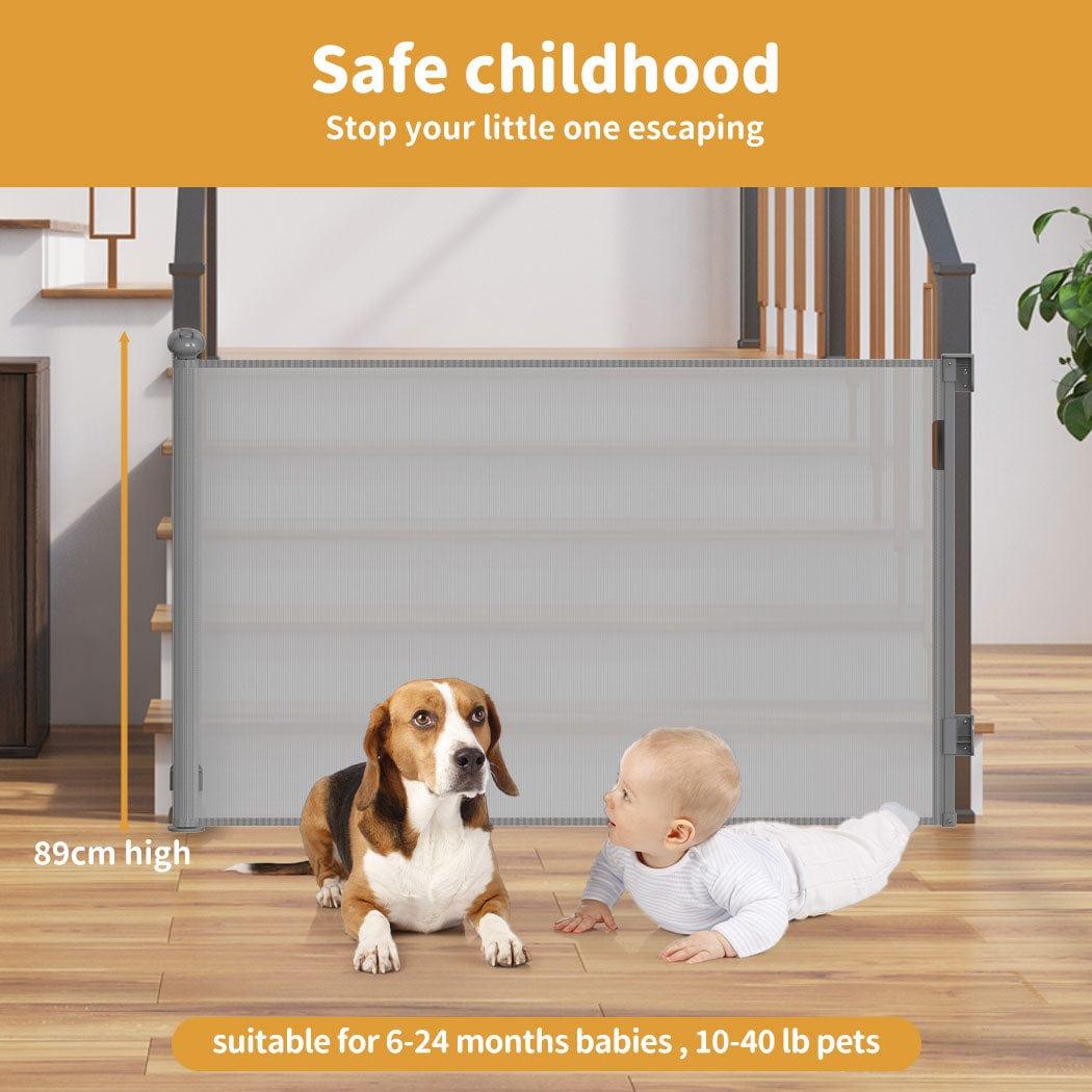 BoPeep Bopeep Baby Safety Gates Adjustable Retractable Doorways Guard