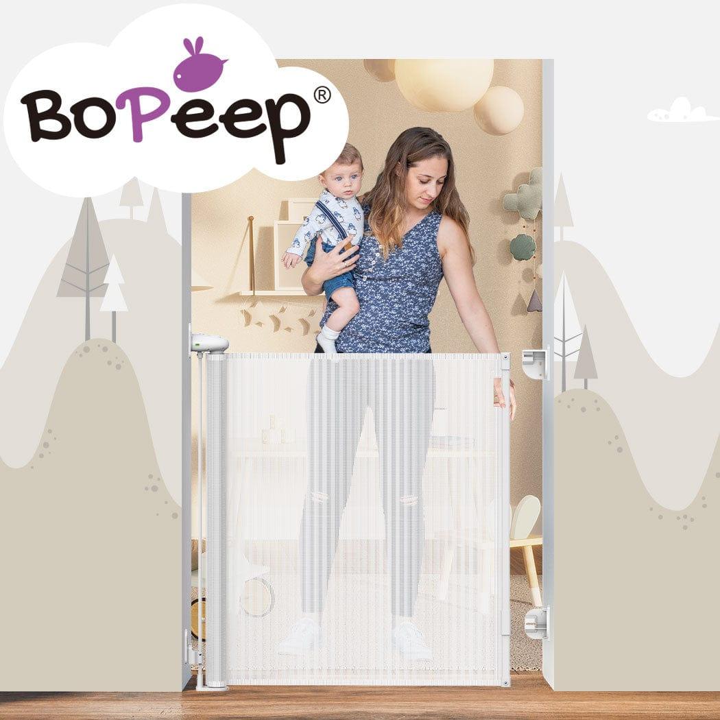 BoPeep Bopeep Baby Safety Gates Adjustable Retractable Doorways Guard