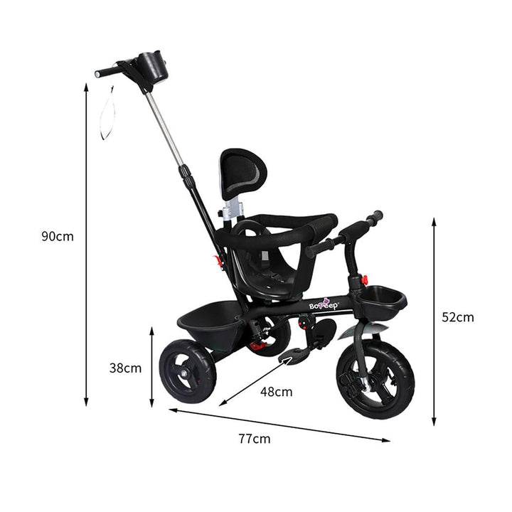 BoPeep Tricycle BoPeep Baby Walker Black