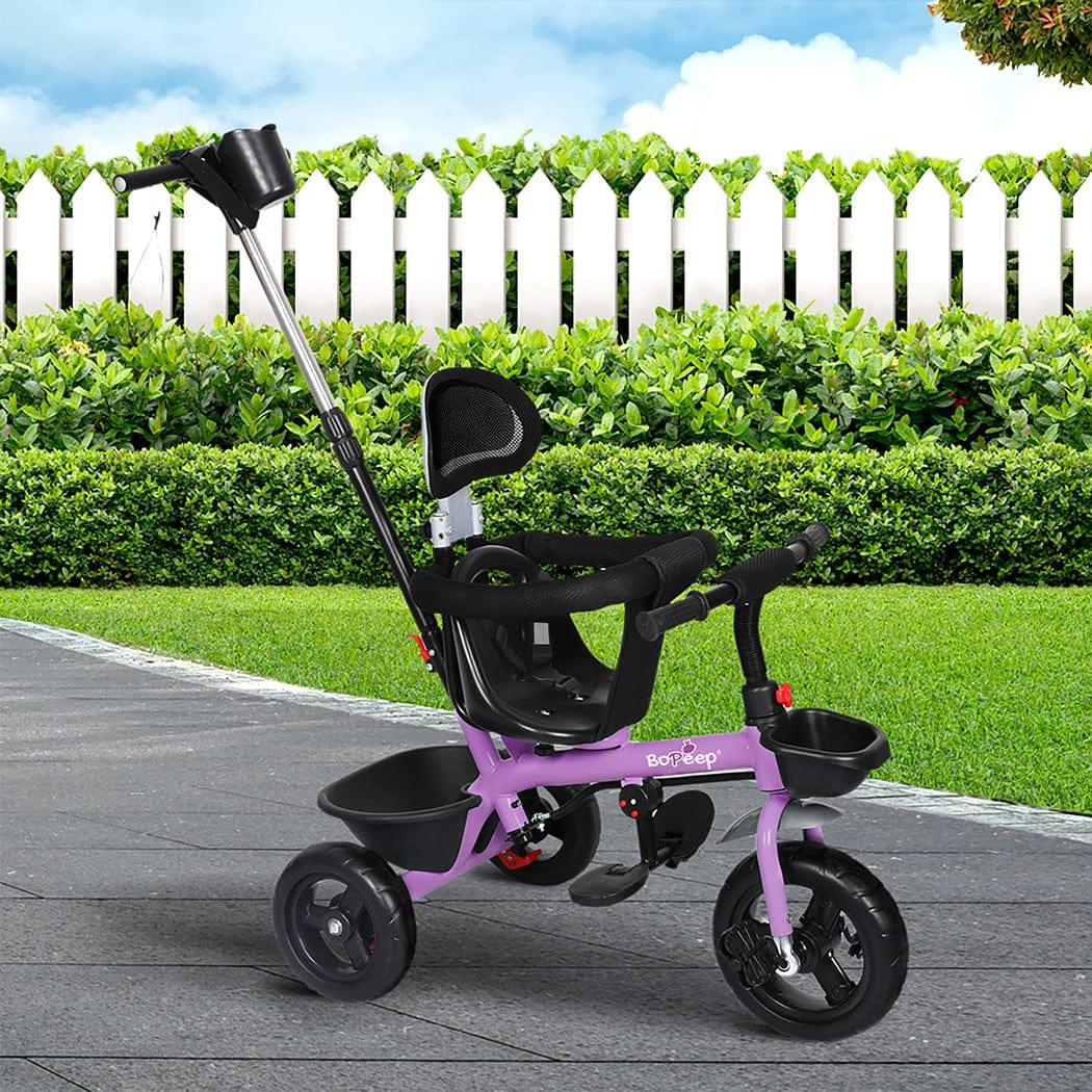 BoPeep Tricycle BoPeep Baby Walker Kids Tricycle Ride On Trike Bike Toddler Balance Bicycle