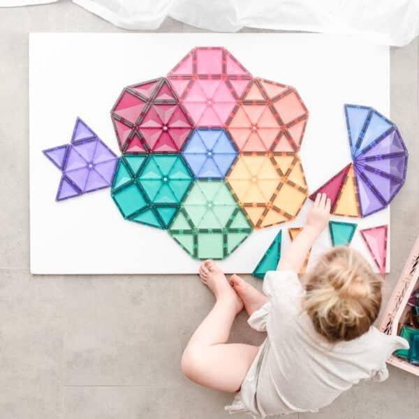 Connetix Tiles Toys Connetix Tiles Pastel 202 pc Mega Pack