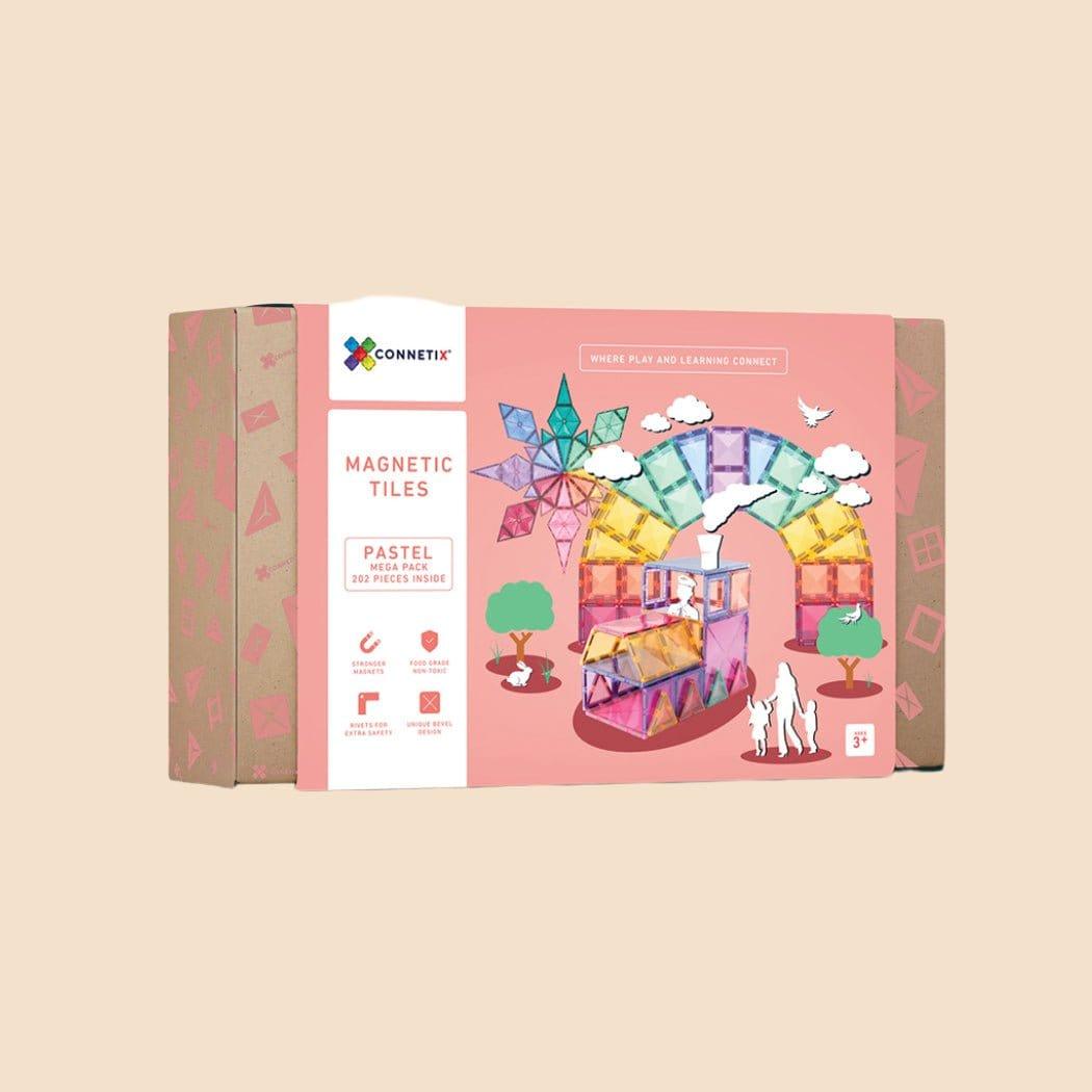 Connetix Tiles Toys Connetix Tiles Pastel 202 pc Mega Pack