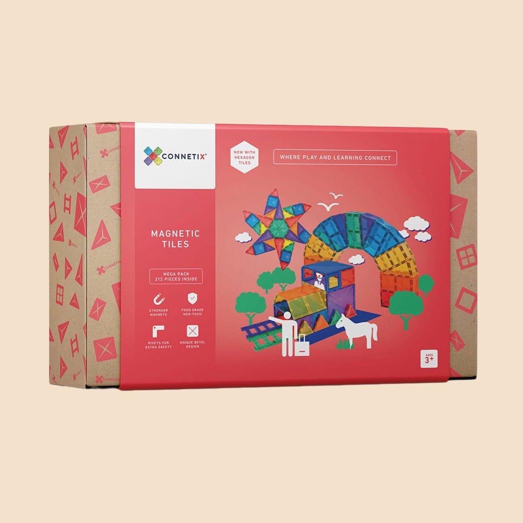 Connetix Tiles Toys Connetix Tiles Rainbow 212 Mega Pack