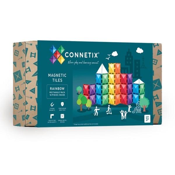 Connetix Tiles Connetix Tiles Rainbow Rectangle Pack 18 pc