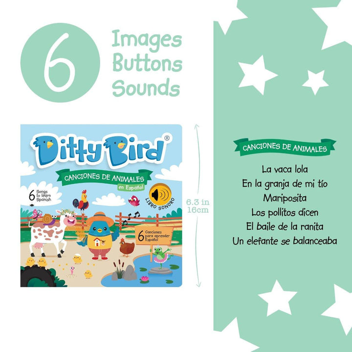 Ditty Bird Ditty Bird - Canciones De Animales en Espanol