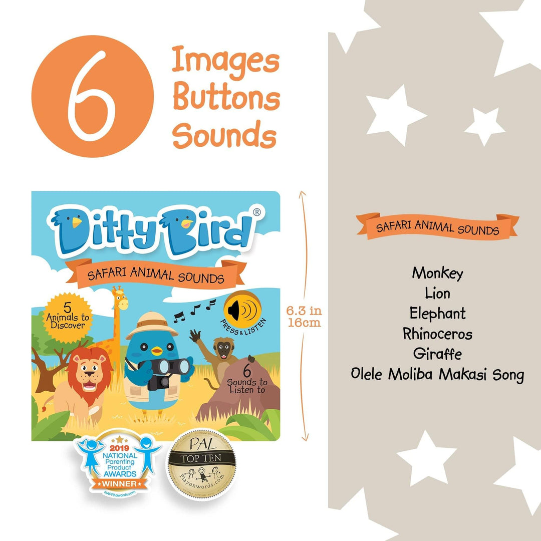 Ditty Bird Ditty Bird - Safari Animal Sounds