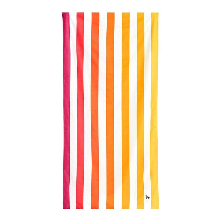 Lupipop Dock & Bay Beach Towel Cabana Collection L | Quick Dry | Peach Sunrise