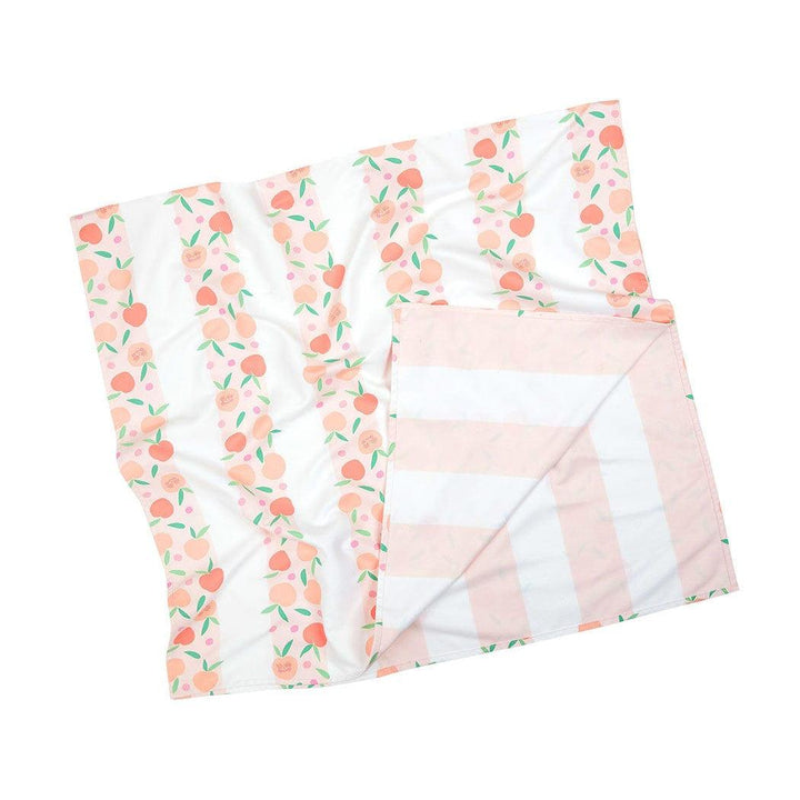 Lupipop Dock & Bay Beach Towel KIDS Collection | Quick Dry | Peach Party