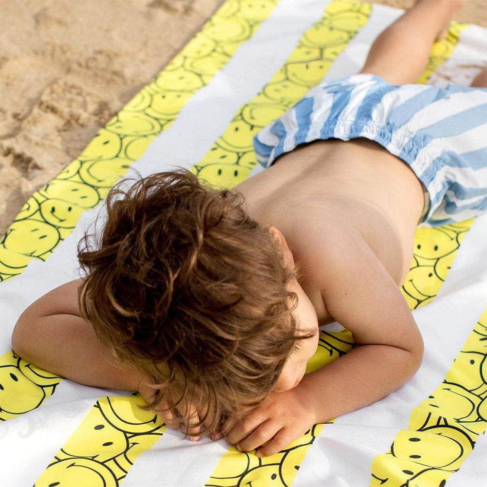 Dock & Bay Dock & Bay Beach Towel KIDS Collection | Quick Dry | Smiley
