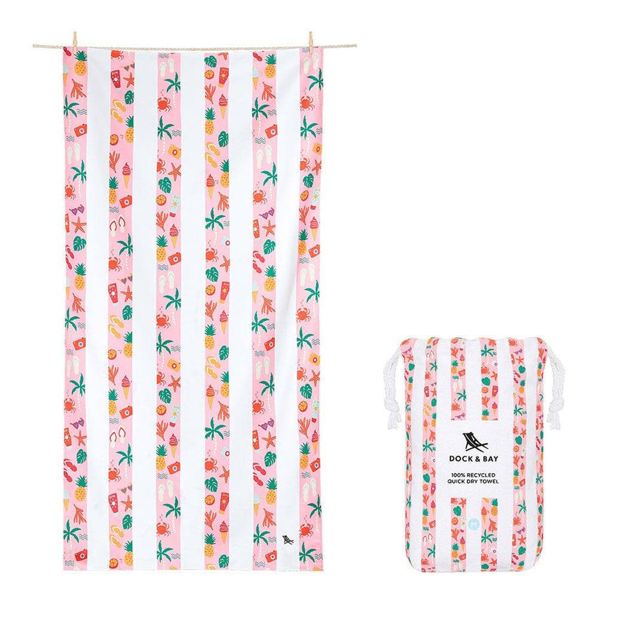 Dock & Bay Dock & Bay Beach Towel KIDS Collection | Quick Dry | Vacay Vibes