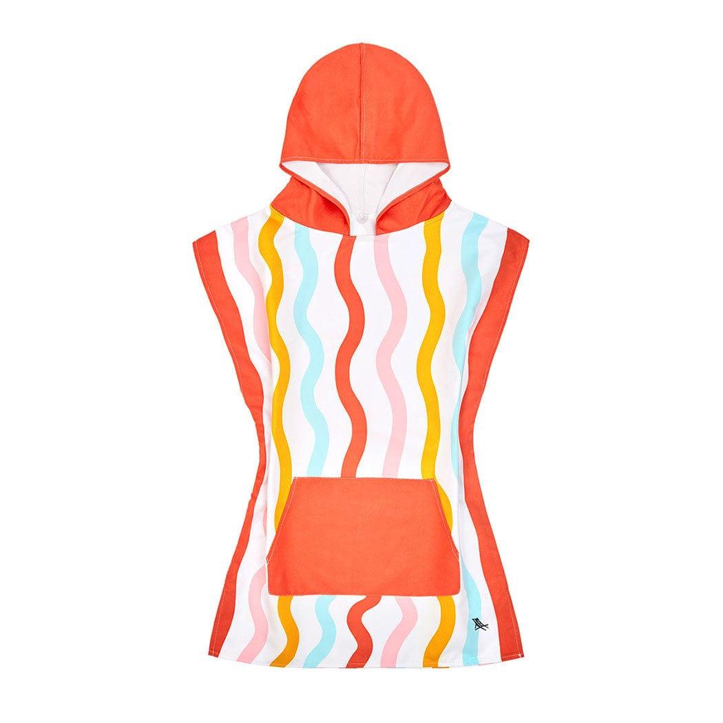 Dock & Bay Copy of Dock & Bay KIDS Poncho Hooded Towel - Squiggle Face