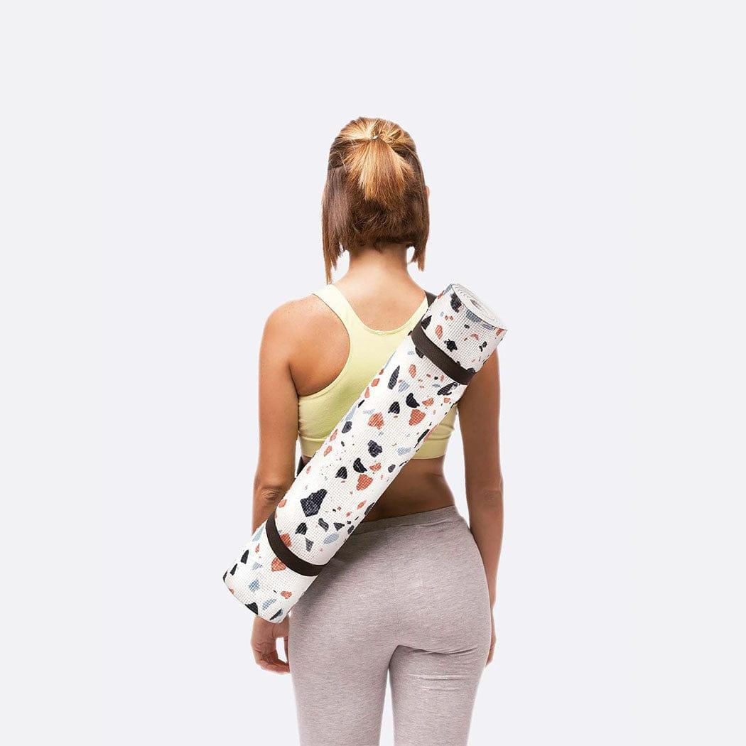 DOIY DOIY Yoga Mat - Terrazzo White