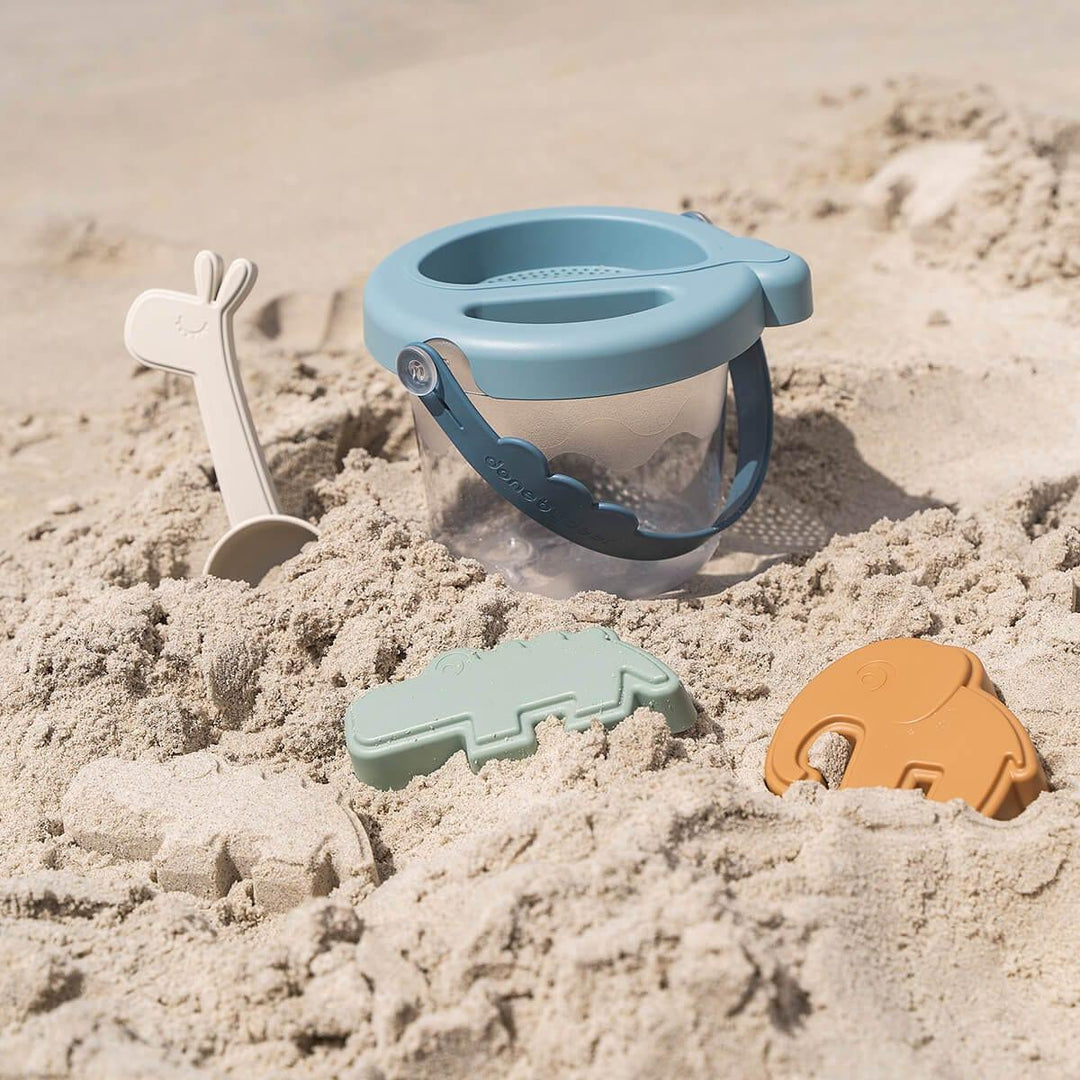 Done by Deer Done by Deer Sand Play 5 Piece Set – Blue