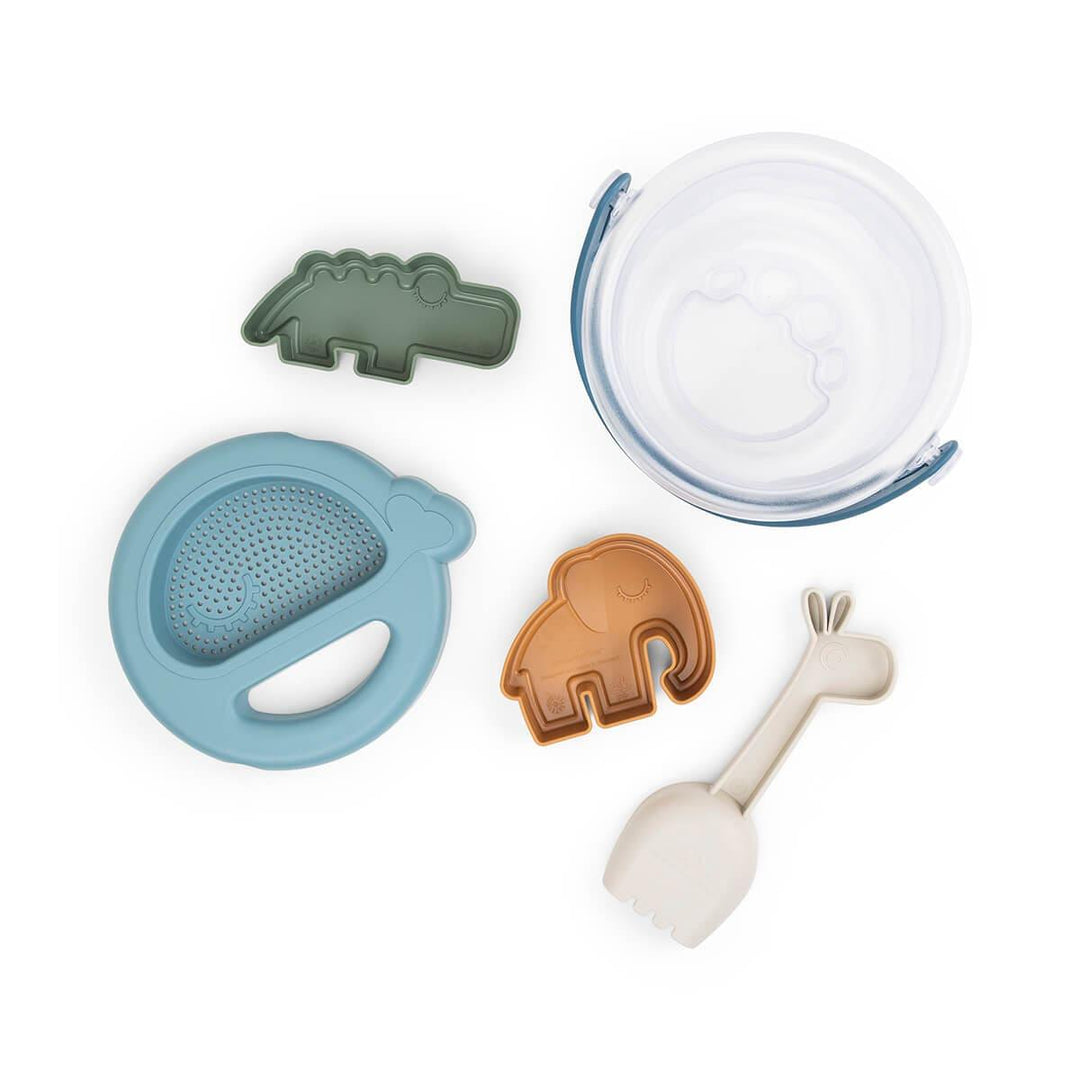 Done by Deer Done by Deer Sand Play 5 Piece Set – Blue