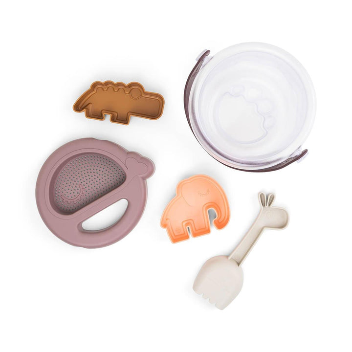 Done by Deer Done by Deer Sand Play 5 Piece Set – Powder Pink