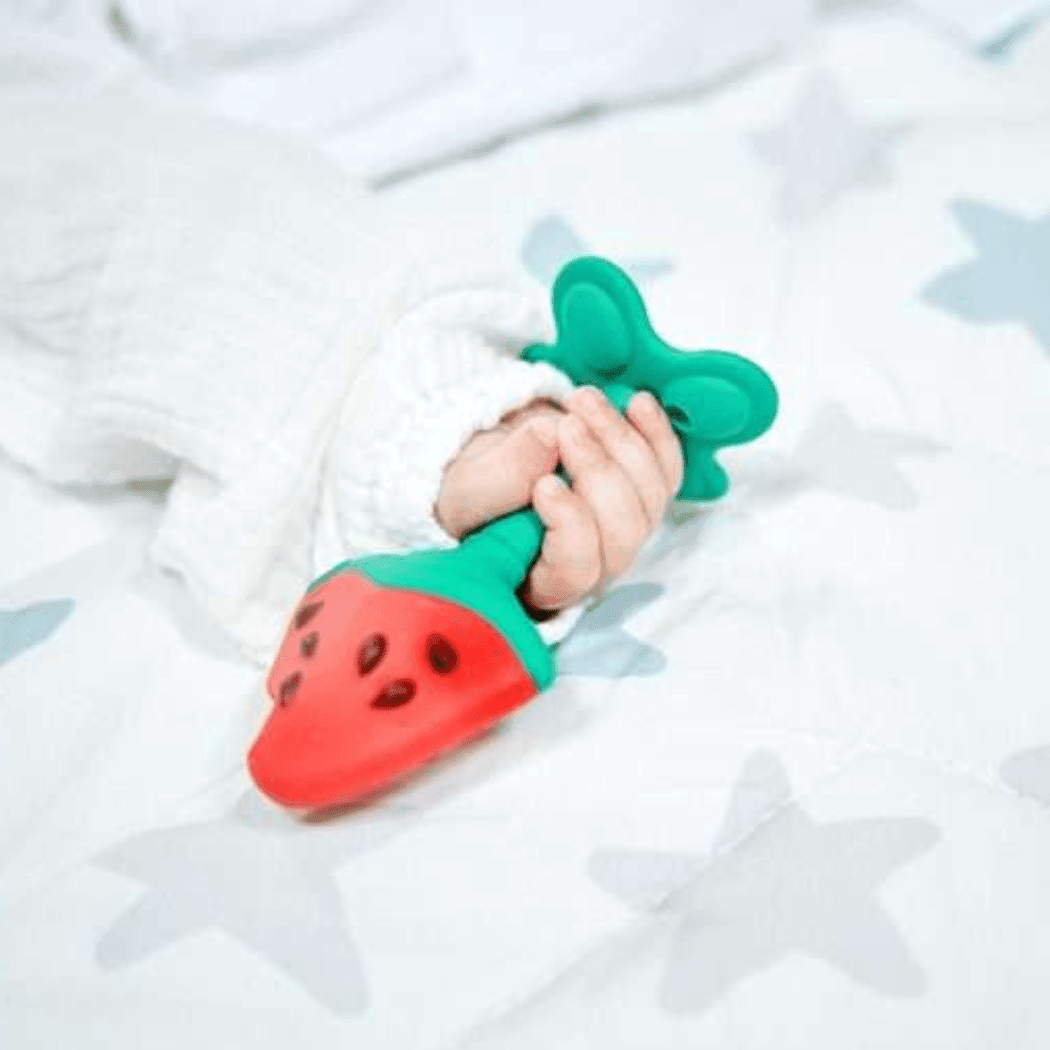 EDISON mama EDISON mama Kamikami Baby Teether 3D Watermelon