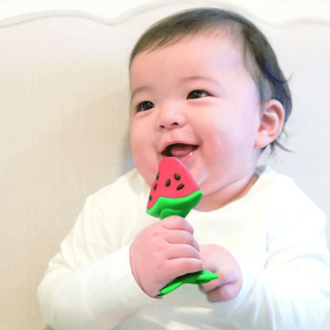 EDISON mama EDISON mama Kamikami Baby Teether 3D Watermelon