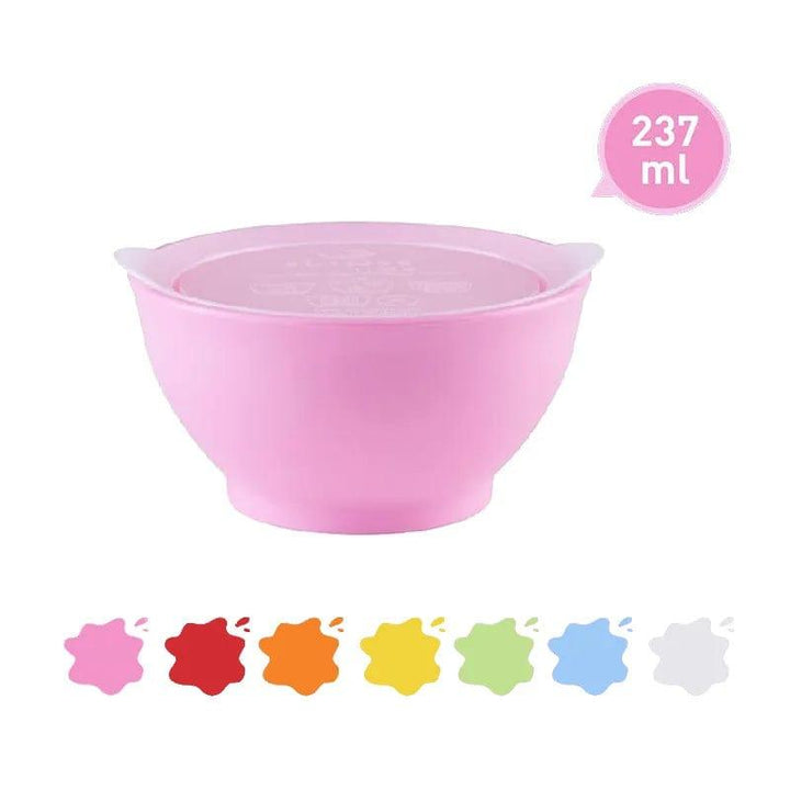 Lupipop Elipse Kids Spill-Proof Anti-Slip Bowl Stage 1 | Single Pack with Lid