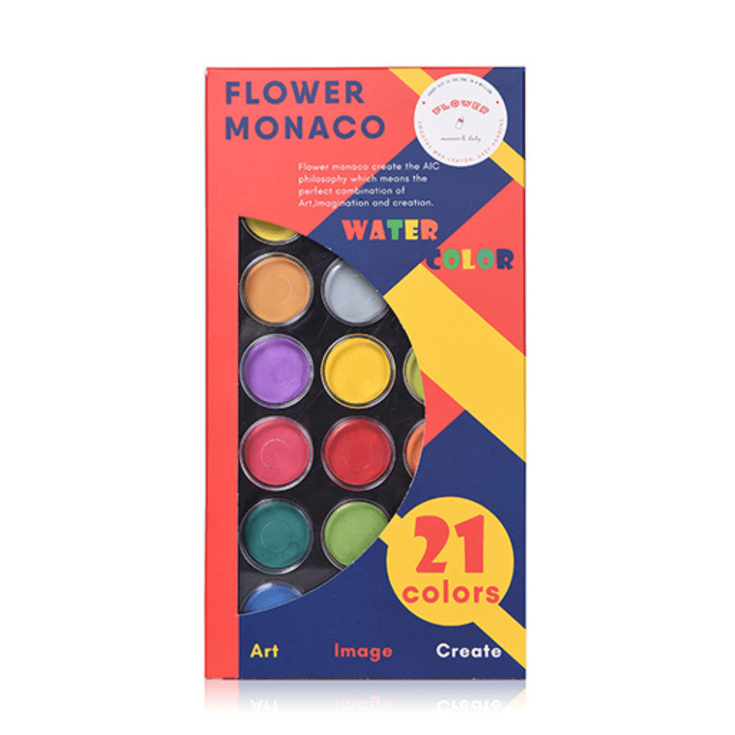 Flower Monaco 21 Colors Flower Monaco Water Color