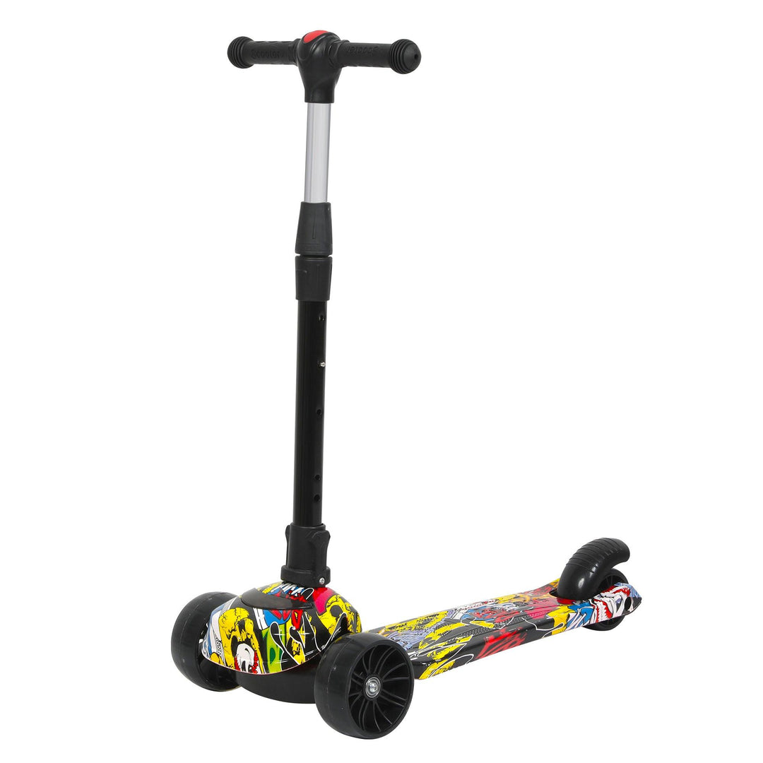 BoPeep Foldable Kids Scooter Adjustable Height Flashing LED Music 3 Wheels - Lupipop