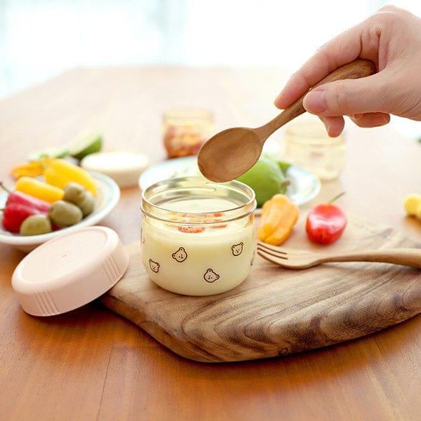 Lupipop Grosmimi PPSU Baby Food Jar Set-Bear Edition