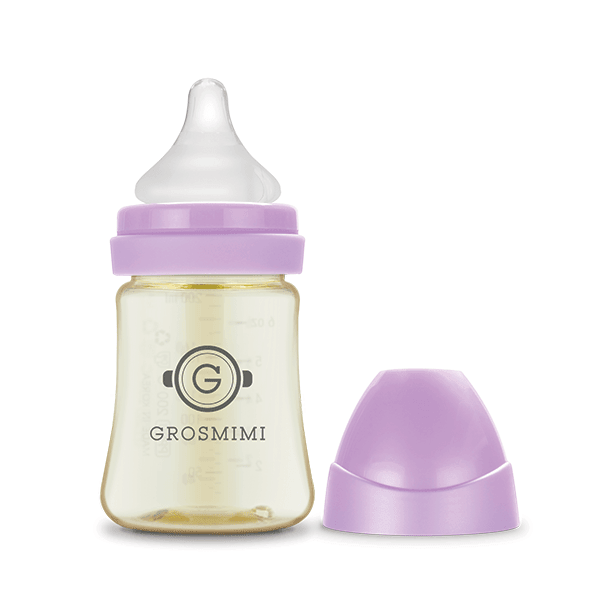 Grosmimi Pure Lavender Grosmimi PPSU Feeding Bottle 200ml (Newborn)