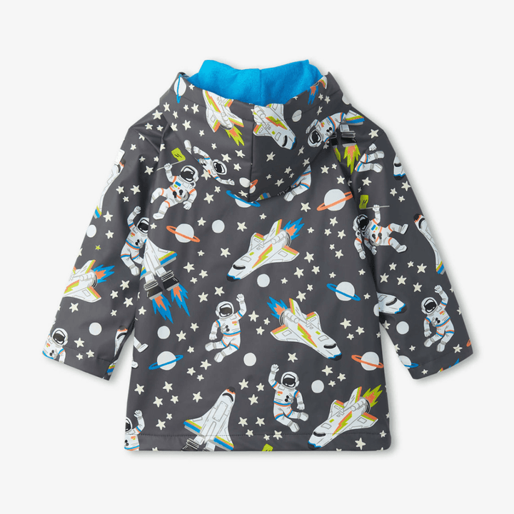 Hatley HATLEY Colour Changing Raincoat | Outer Space