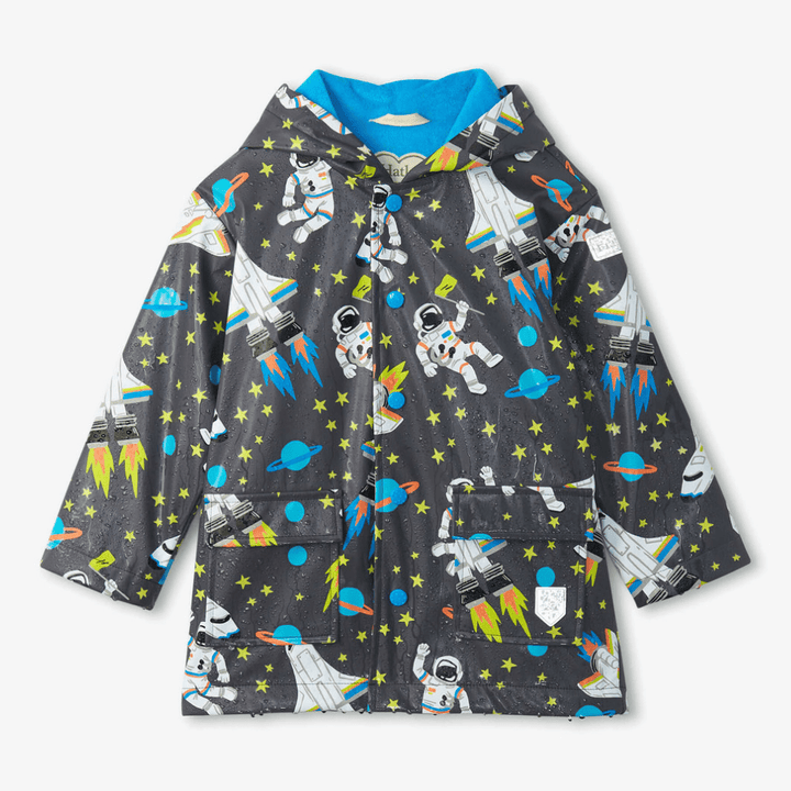 Hatley HATLEY Colour Changing Raincoat | Outer Space