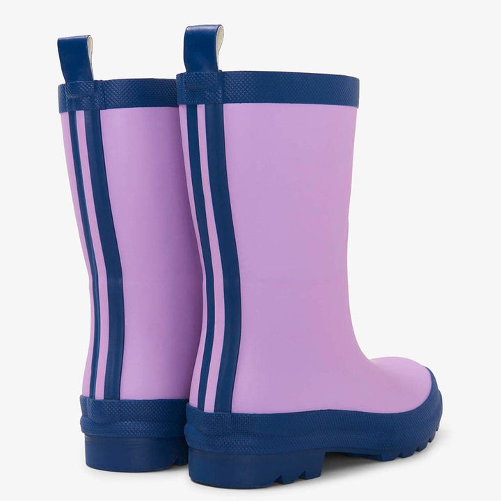 Hatley Hatley Lalic & Navy Matte Kids Rain Boots