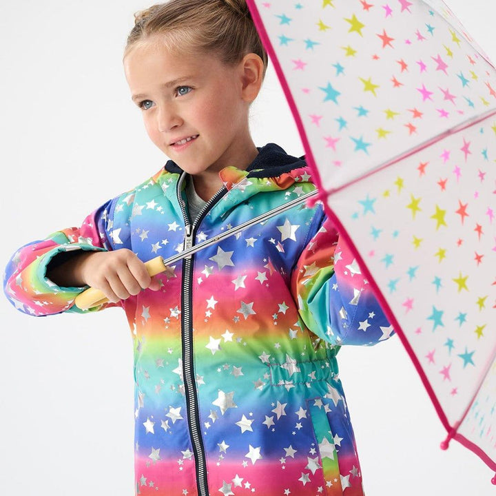 Hatley HATLEY Microfiber Rain Jacket | Lined |Gradient Rainbow