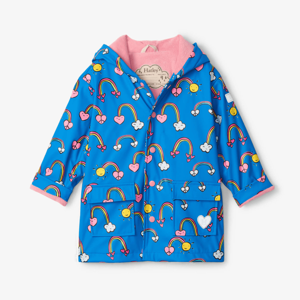 Hatley Size 2 HATLEY Raincoat | Summer Sky