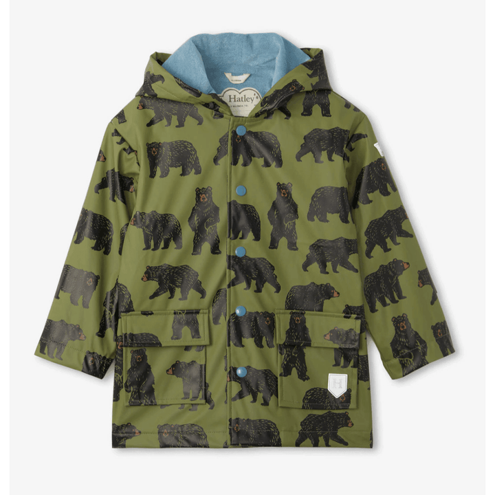 Hatley Size 4 HATLEY Raincoat | Wild Bears