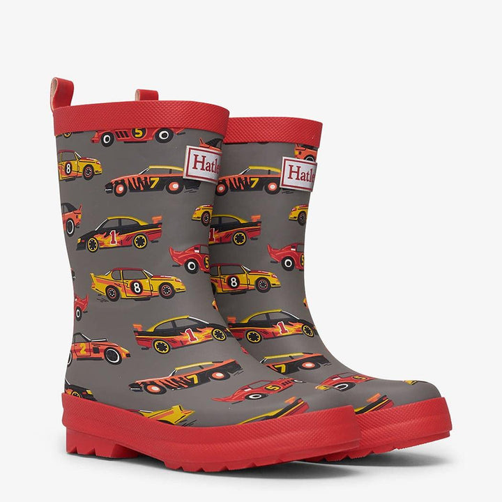 Hatley Hatley Classic Race Cars Kids Rain Boots