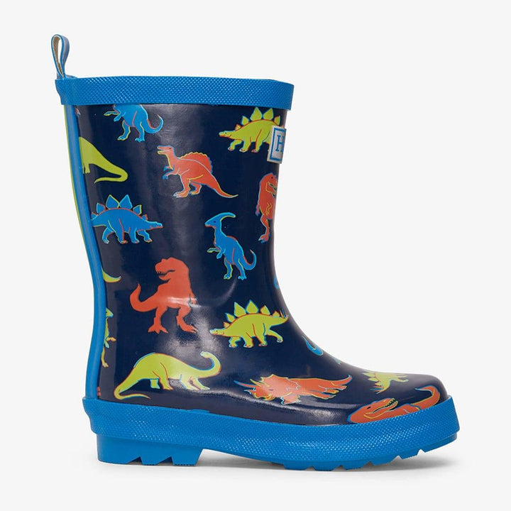 Hatley size 3 Hatley Linework Dinos Shiny Kids Rain Boots