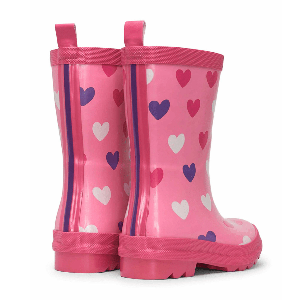 Hatley size 8 HATLEY Shiny Kids Rain Boots | Scattered Hearts