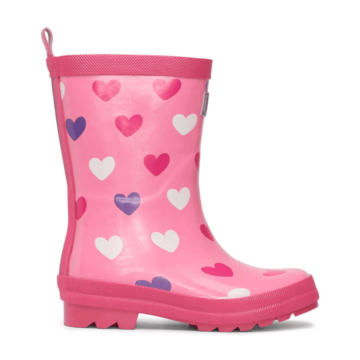 Hatley size 8 HATLEY Shiny Kids Rain Boots | Scattered Hearts