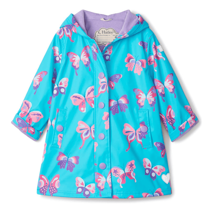 Hatley Size 2 HATLEY Splash Rain Jacket | Doodle Butterflies