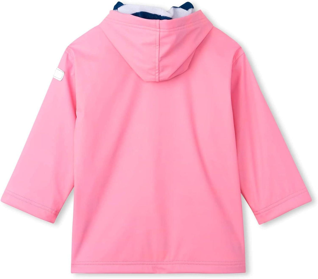 Hatley Hatley Pink Zip Up Splash Rain Jacket